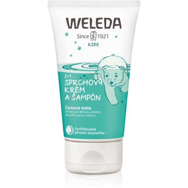 Weleda Weleda Kids Magic Mint dječja krema i šampon za tuširanje 2 u 1 150 ml