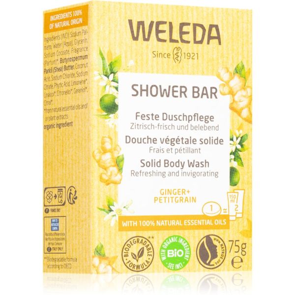 Weleda Weleda Shower Bar Ginger sapun s đumbirom 75 g