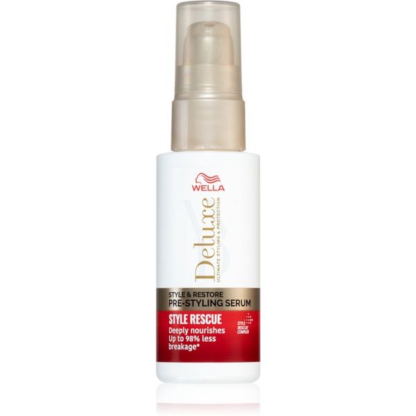Wella Wella Deluxe Style & Restore obnavljajući serum za jačanje kose 50 ml