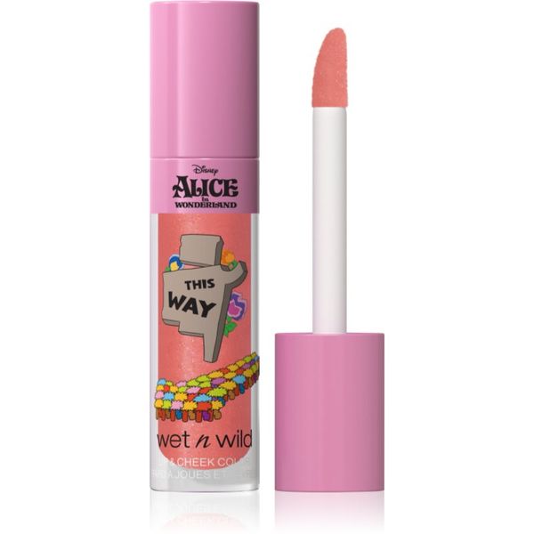 Wet n Wild Wet n Wild Alice in Wonderland balzam za usne i rumenilo nijansa This Way 6,5 ml