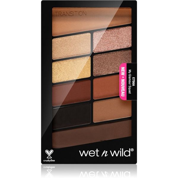 Wet n Wild Wet n Wild Color Icon paleta sjenila za oči nijansa My Glamour Squad 10 g