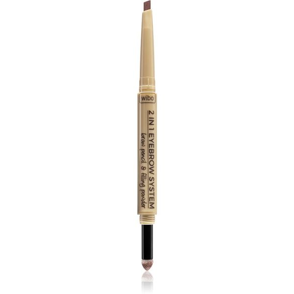 Wibo Wibo Eyebrow System olovka za obrve 2 u 1 1
