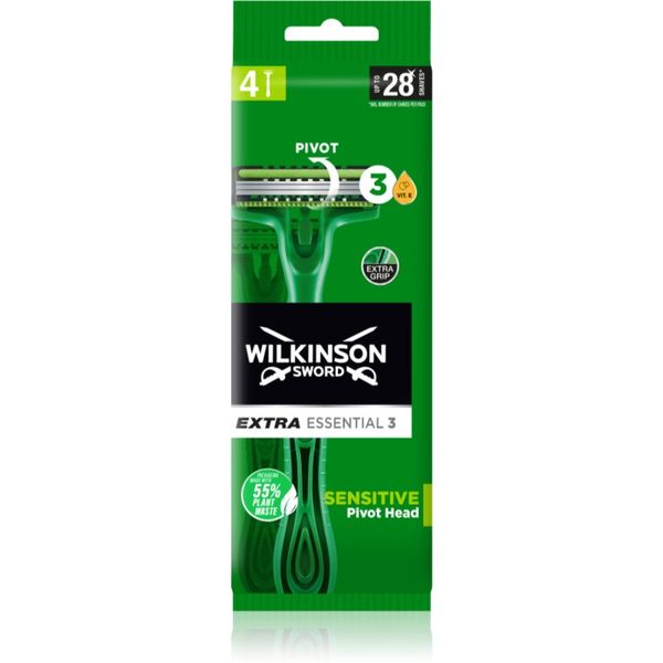 Wilkinson Sword Wilkinson Sword Extra 3 Sensitive britvica za jednokratnu uporabu 4 kom