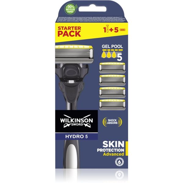 Wilkinson Sword Wilkinson Sword Hydro5 Skin Protection Advanced brijač + zamjenske britvice 4 kom 1 kom