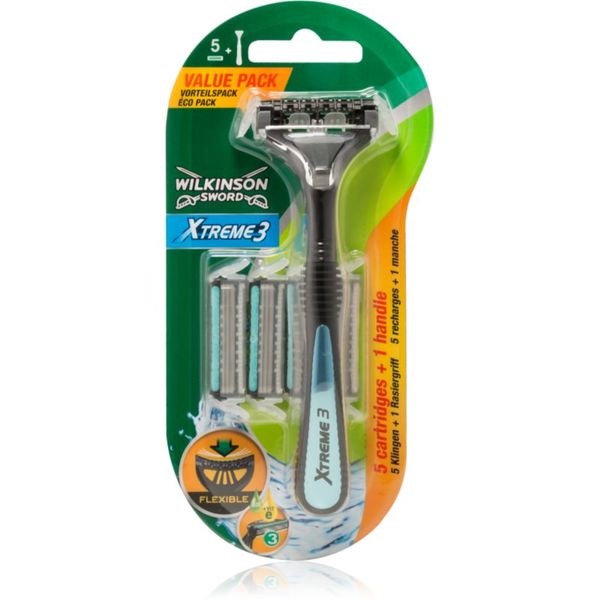 Wilkinson Sword Wilkinson Sword Xtreme 3 Hybrid brijač + zamjenske britvice 5 kom 1 kom