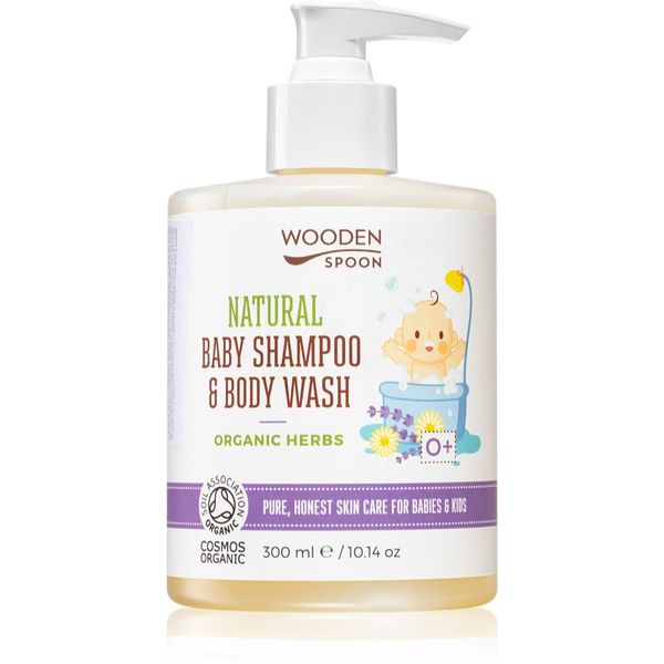 WoodenSpoon WoodenSpoon Natural šampon i gel za tuširanje za djecu s mirisom lavande 300 ml