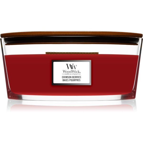 Woodwick Woodwick Crimson Berries mirisna svijeća s drvenim fitiljem (hearthwick) 453,6 g