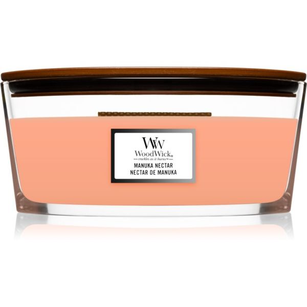 Woodwick Woodwick Manuka Nectar mirisna svijeća s drvenim fitiljem (hearthwick) 453,6 g