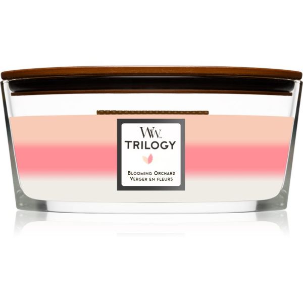 Woodwick Woodwick Trilogy Blooming Orchard mirisna svijeća 453,6 g