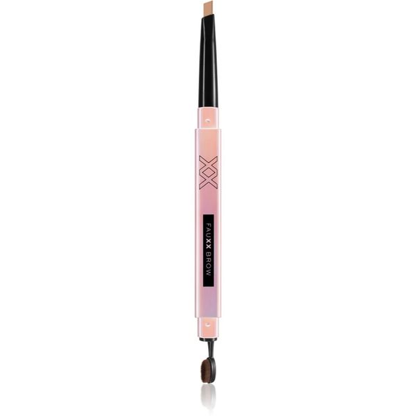XX by Revolution XX by Revolution FAUXX BROW automatska olovka za obrve sa četkicom nijansa Bronde 0.28 g