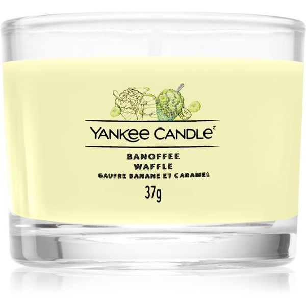 Yankee Candle Yankee Candle Banoffee Waffle mala mirisna svijeća bez staklene posude 37 g