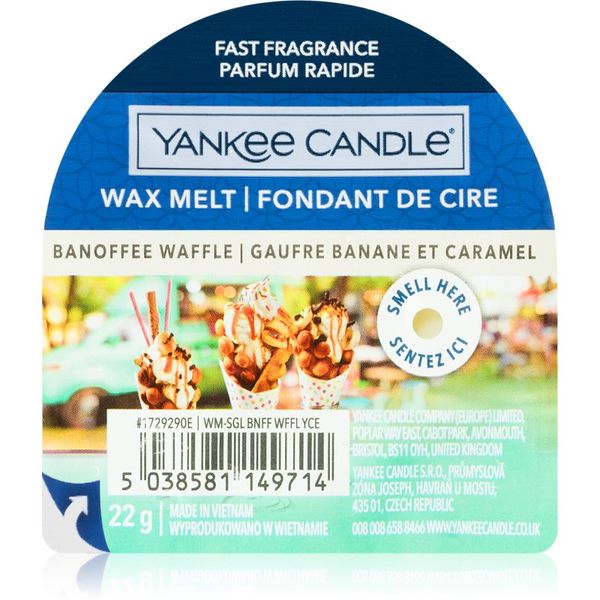Yankee Candle Yankee Candle Banoffee Waffle vosak za aroma lampu 22 g