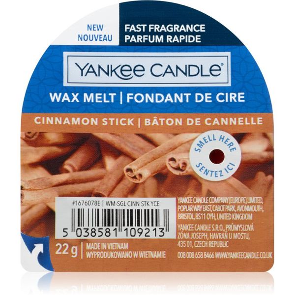 Yankee Candle Yankee Candle Cinnamon Stick vosak za aroma lampu 22 g
