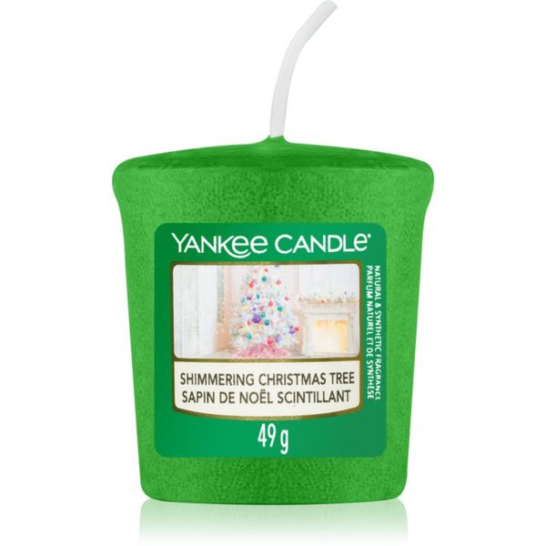 Yankee Candle Yankee Candle Shimmering Christmas Tree mala mirisna svijeća bez staklene posude 49 g