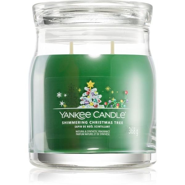 Yankee Candle Yankee Candle Shimmering Christmas Tree mirisna svijeća Signature 368 g