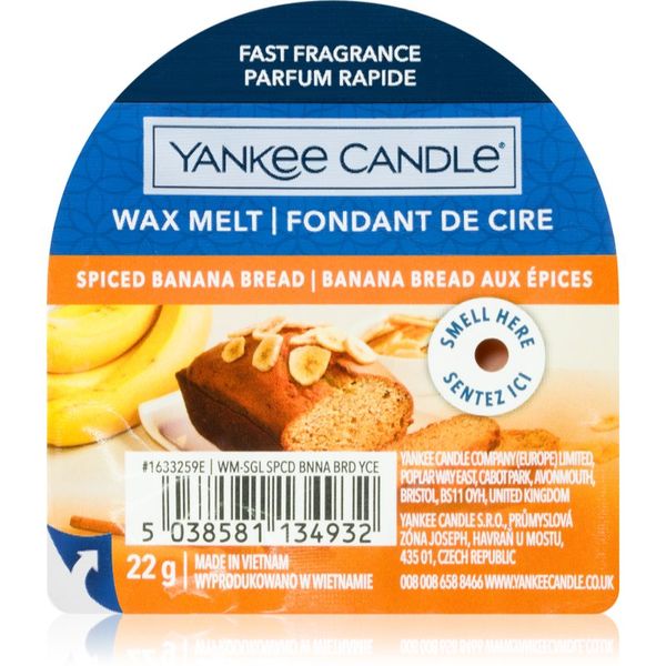 Yankee Candle Yankee Candle Spiced Banana Bread vosak za aroma lampu 22 g