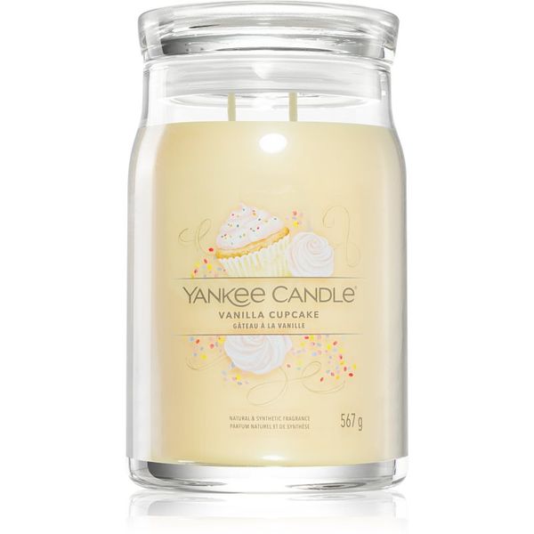 Yankee Candle Yankee Candle Vanilla Cupcake mirisna svijeća Signature 567 g