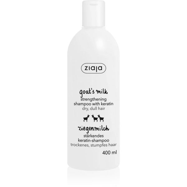 Ziaja Ziaja Goat's Milk šampon za učvršćivanje za suhu i oštećenu kosu 400 ml