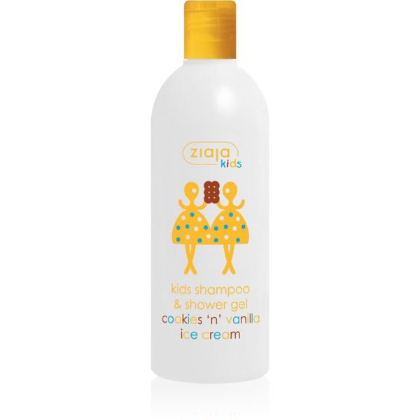 Ziaja Ziaja Kids Cookies 'n' Vanilla Ice Cream šampon i gel za pranje 2 u 1 za djecu od 3 godine Cookies & Vanilla 400 ml