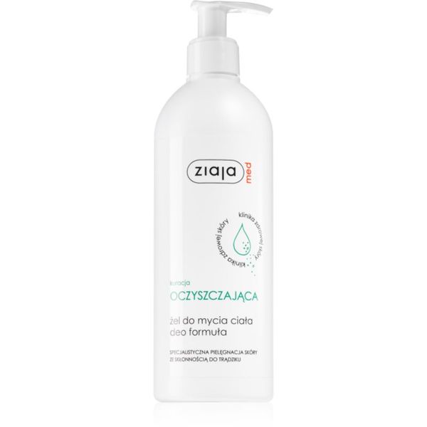 Ziaja Med Ziaja Med Antibacterial Care gel za čišćenje za smanjivanje sebuma za tijelo 400 ml