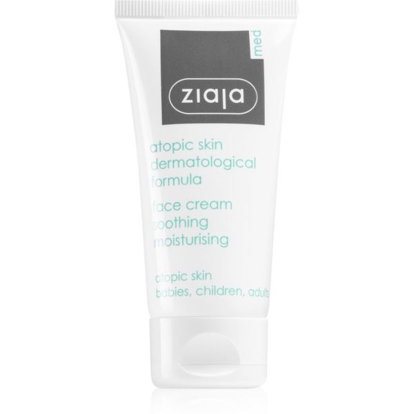 Ziaja Med Ziaja Med Atopic Dermatitis Care umirujuća krema  za suhu i atopičnu kožu lica 50 ml