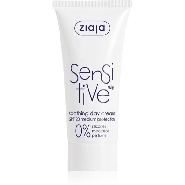 Ziaja Ziaja Sensitive umirujuća krema za suho lice sklono svrbežu SPF 20 50 ml