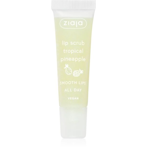 Ziaja Ziaja Tropical Pineapple šećerni peeling za usne 12 ml