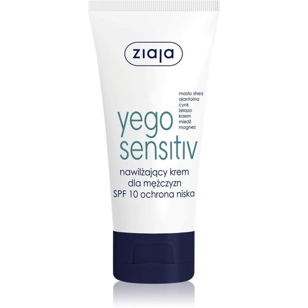 Ziaja Ziaja Yego Sensitiv umirujuća i hidratantna krema za muškarce SPF 10 50 ml