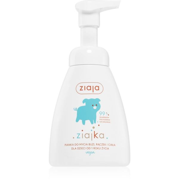 Ziaja Ziaja Ziajka pjena za pranje za lice i tijelo za djecu 250 ml