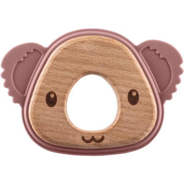 Zopa Zopa Silicone Teether Koala grickalica za bebe Old Pink 1 kom