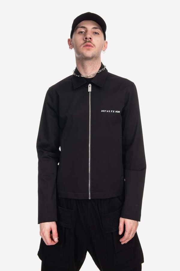 1017 ALYX 9SM Jakna 1017 ALYX 9SM Printed Long Sleeve za muškarce, boja: crna, za prijelazno razdoblje, AAMSH0210FA01-BLK0001