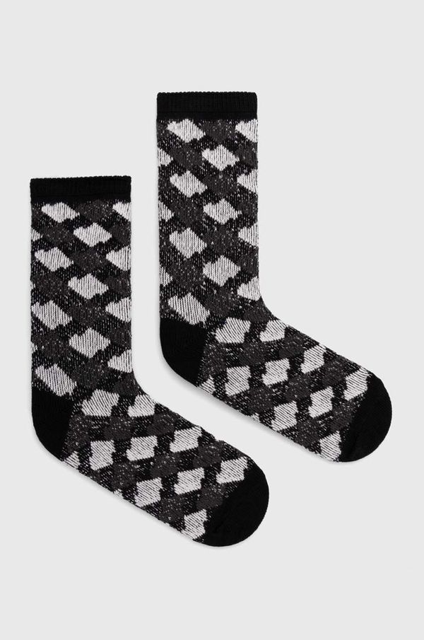 Ader Error Čarape Ader Error Tenit Gingham boja: crna, BMADFWAC0303