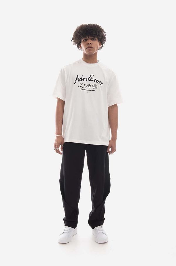 Ader Error Vunene hlače Ader Error Trousers boja: crna, ravni kroj, BMADSSBT0101BK-BK