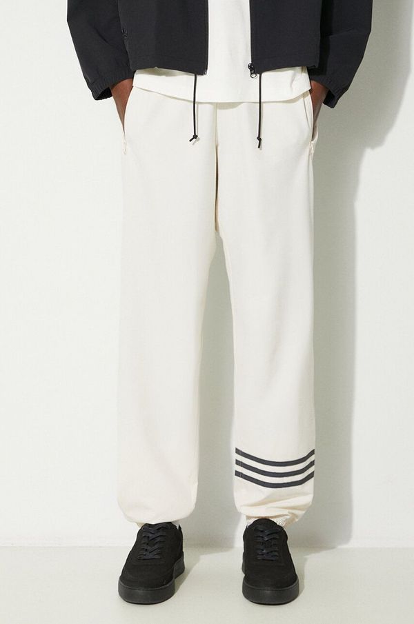 adidas Originals Donji dio trenirke adidas Originals Neuclassic Track Pants boja: bež, s aplikacijom