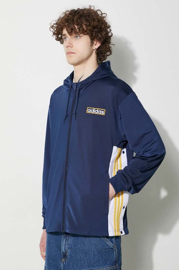adidas Originals Dukserica adidas Originals Adicolor Adibreak Full-Zip Hoodie za muškarce, s kapuljačom, aplikacijom
