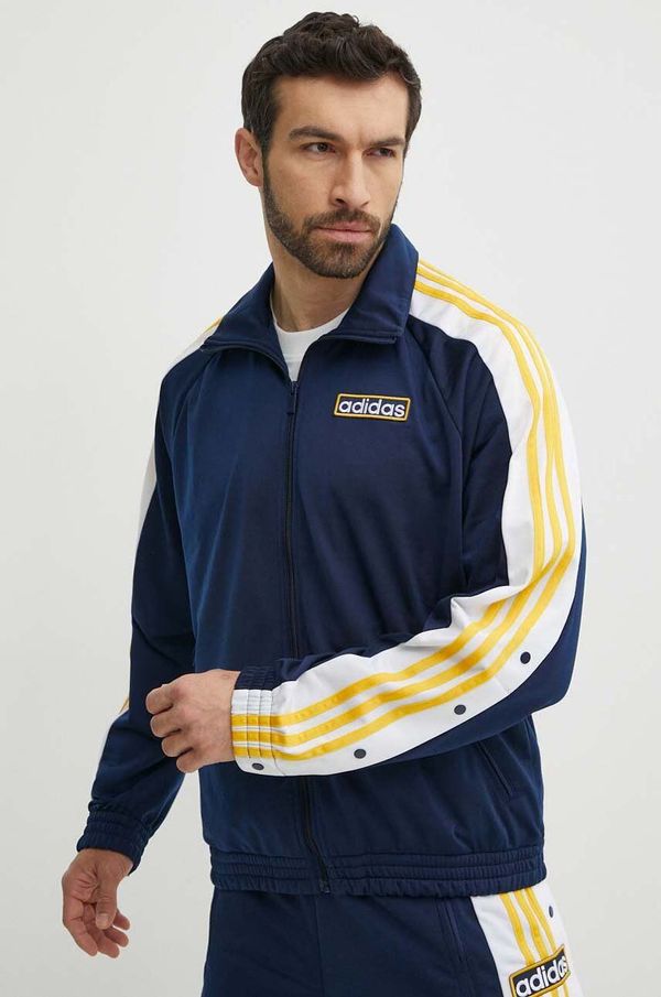 adidas Originals Dukserica adidas Originals za muškarce, boja: tamno plava, s uzorkom, IU2363