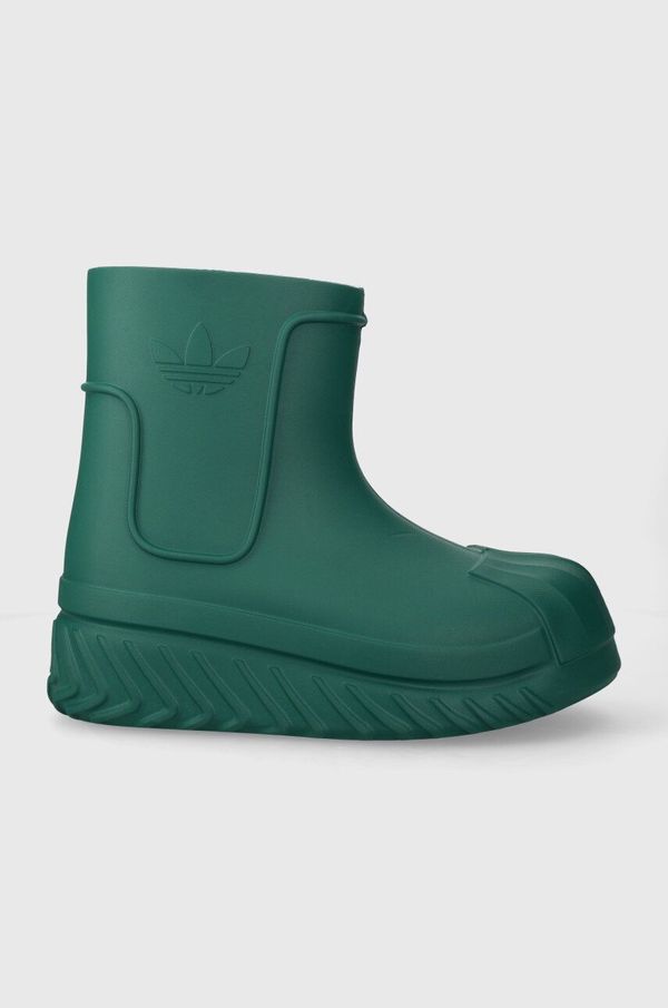 adidas Originals Gumene čizme adidas Originals adiFOM Superstar Boot boja: zelena, IE0390