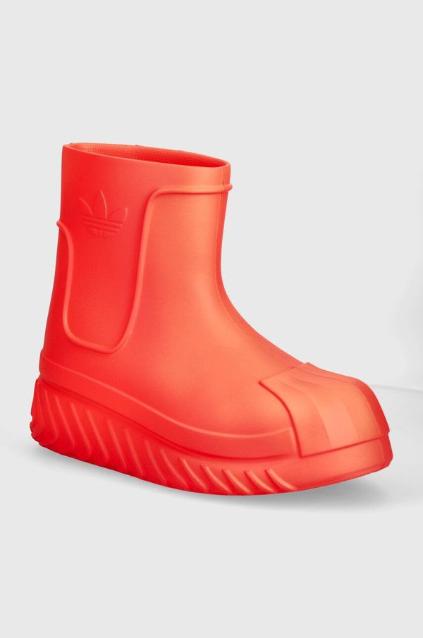 adidas Originals Gumene čizme adidas Originals Adifom Superstar Boot W za žene, boja: narančasta, IE0392