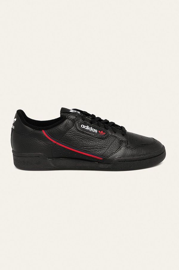 adidas Originals Kožne tenisice adidas Originals boja: crna