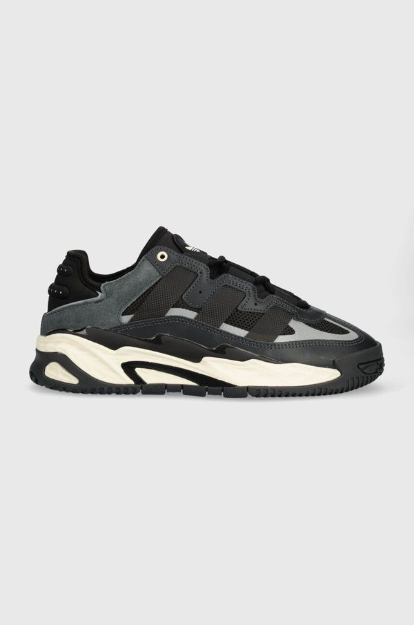 adidas Originals Kožne tenisice adidas Originals boja: crna