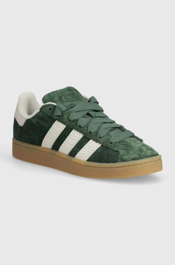 adidas Originals Kožne tenisice adidas Originals Campus 00s boja: zelena, IF4337