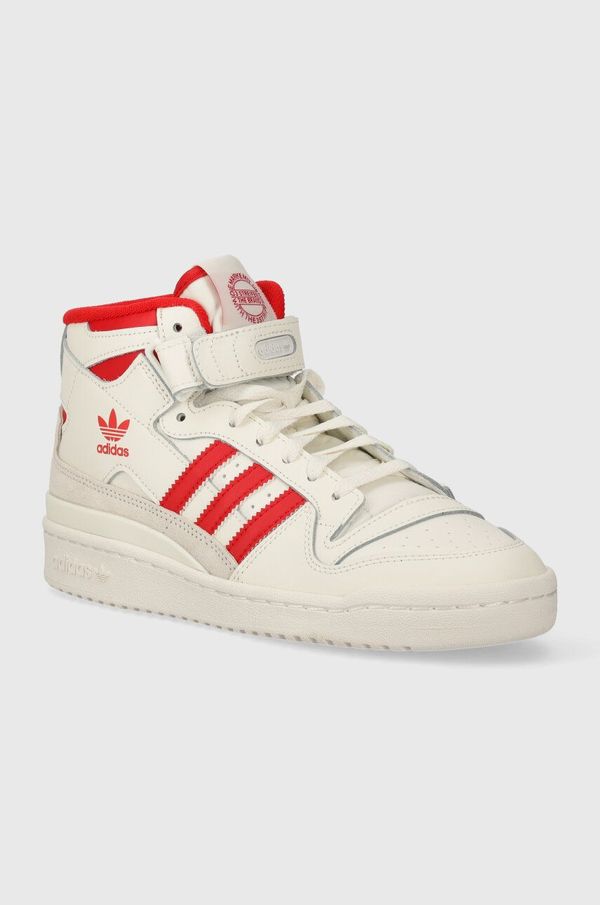 adidas Originals Kožne tenisice adidas Originals Forum Mid boja: bijela, IG6497