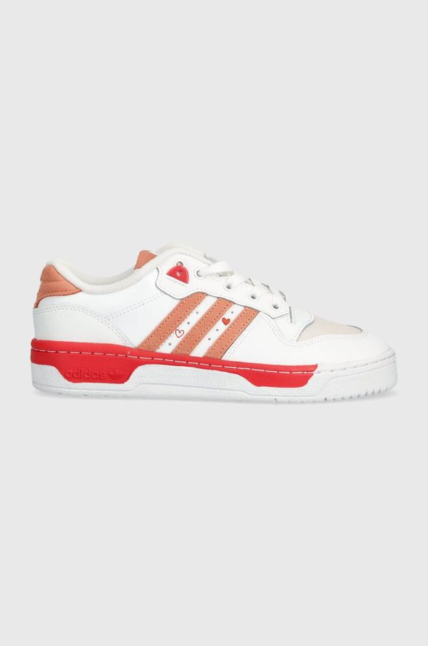 adidas Originals Kožne tenisice adidas Originals Rivalry Low boja: bijela, ID5837