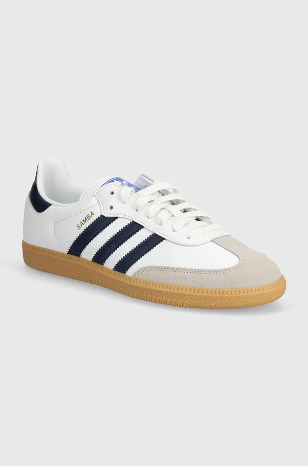 adidas Originals Kožne tenisice adidas Originals Samba OG boja: bijela, IF3814