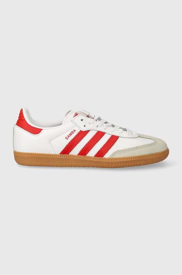 adidas Originals Kožne tenisice adidas Originals Samba OG boja: bijela, IF6513