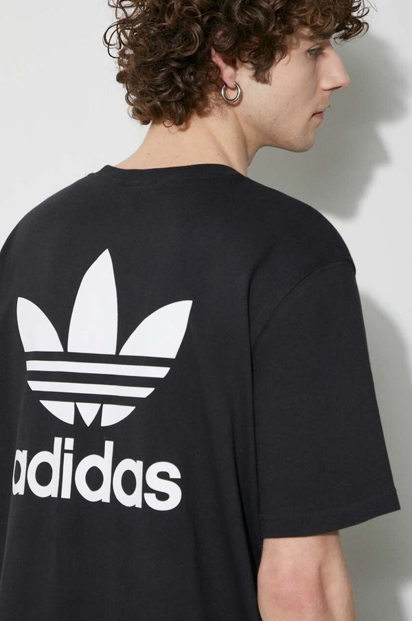 adidas Originals Pamučna majica adidas Originals boja: crna, s tiskom