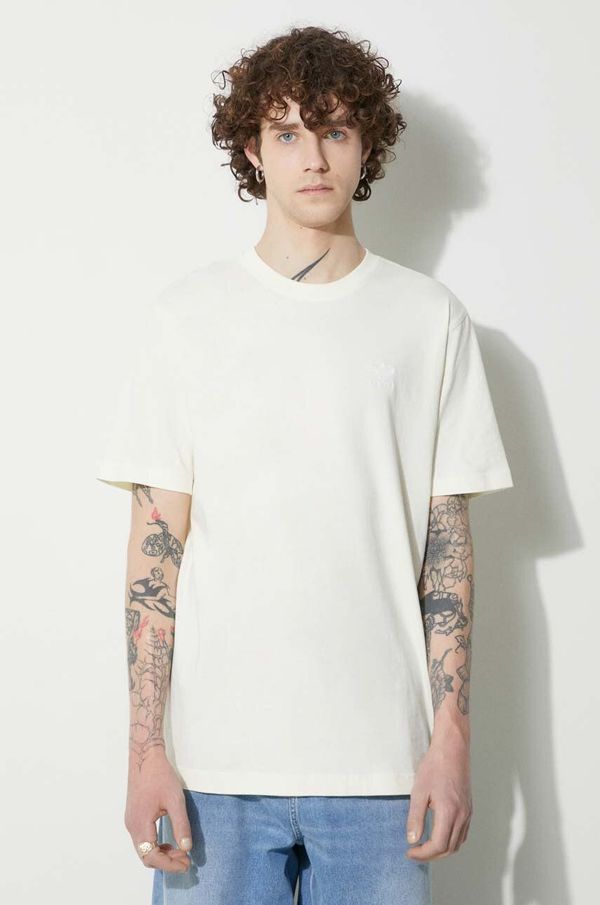 adidas Originals Pamučna majica adidas Originals Essential Tee za muškarce, boja: žuta, bez uzorka, IR9694
