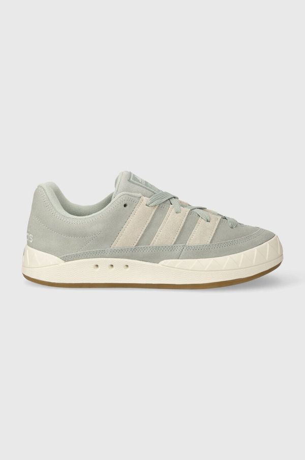 adidas Originals Tenisice od brušene kože adidas Originals ADIMATIC boja: siva, IE9863
