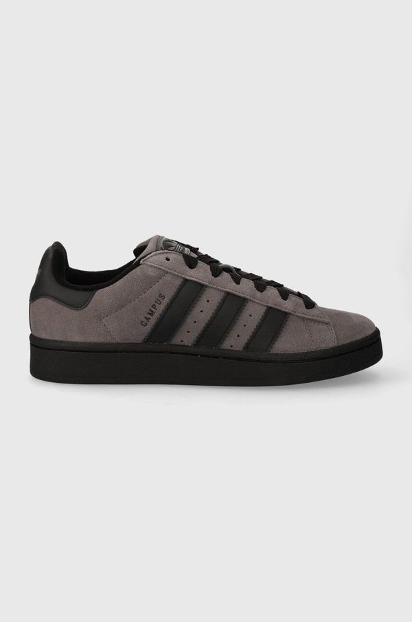 adidas Originals Tenisice od brušene kože adidas Originals Campus 00s boja: siva, IF8770
