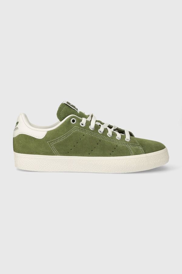 adidas Originals Tenisice od brušene kože adidas Originals Stan Smith CS boja: zelena, IF9324